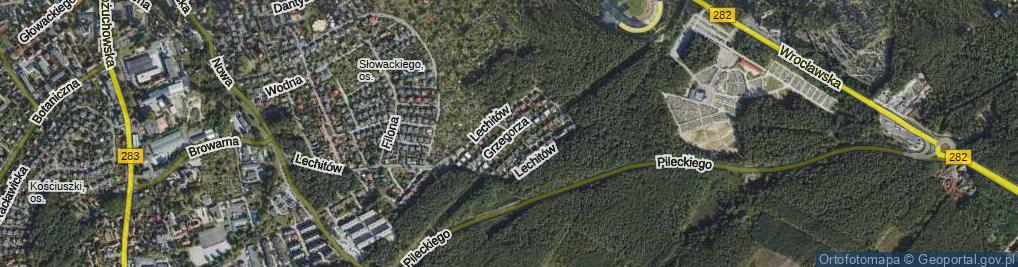 Zdjęcie satelitarne Grzegorza ul.